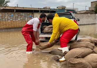 ۱۰ شهرستان خوزستان درگیر آبگرفتگی هستند